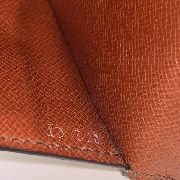 Louis Vuitton Porte Chequier Double Long Wallet Bifold Billfold Pvc Monogram - Picture 8 of 11